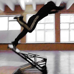 Stunt air ramp